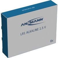 ANSMANN Alkaline Batterie LR1, 1,5 Volt, 8er Pack – Bild 2