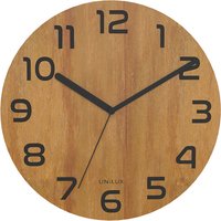 Unilux SC-64000378 Wanduhr Bamboo – Bild 2
