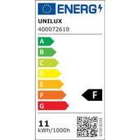 UNiLUX LED-Tischleuchte BAYA Bamboo, schwarz-bambus