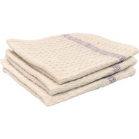 LIVING CRAFTS - Home Spültücher, 3er-Pack - Beige (83% Global Recycled Standard Certified Recycled Pre-Consumer Cotton; 17% Global Recycled Standard Recycled Post-Consumer Polyester), Nachhaltige Mode, Bio Bekleidung