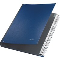 LEITZ Pultordner, A4, 1-31, 32 Fächer, Kunststoff, blau – Bild 2