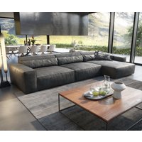 DELIFE Sirpio XL Ecksofa Anthrazit – Bild 2