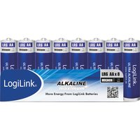 LogiLink Alkaline Batterie, Ultra Power, Mignon (AA/LR6)
