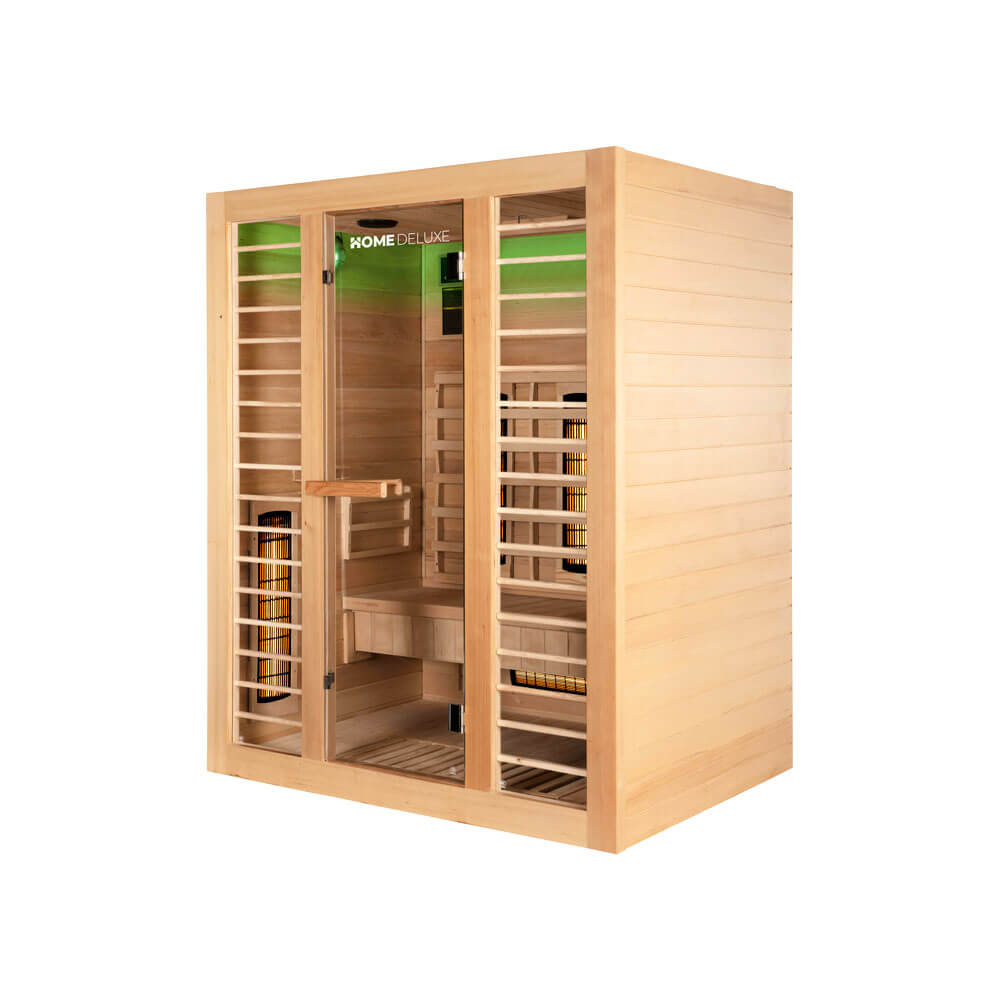 Infrarotkabine REDSUN DELUXE L - 153 x 110 cm für 3 Personen – Bild 3