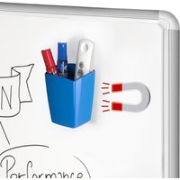CEP Stifteköcher GLOSS, magnetisch, 2 Fächer, anis-grün
