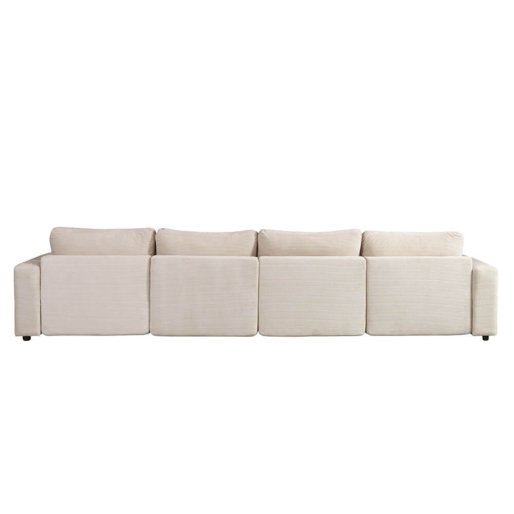 Home Deluxe 4058166324719 Schlafsofa Beige – Bild 4