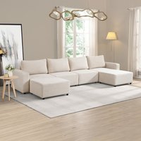 Home Deluxe 4058166324719 Schlafsofa Beige