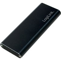LogiLink M.2 SATA Festplatten-Gehäuse, USB 3.1, schwarz – Bild 2