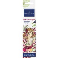 FABER-CASTELL Sketch Marker GOLDFABER, Set Romantic Manga 2