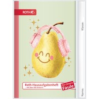 ROTH Hausaufgabenheft Teens für clevere Faule Cute Pear – Bild 2