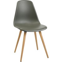 Topstar Besucherstuhl, T 2020, umbragrau / buche
