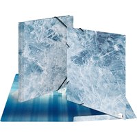 HERMA Eckspannermappe, Nature, DIN A3, Karton, Ice – Bild 2