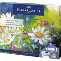 FABER-CASTELL Acrylmal-Set, 18-teilig