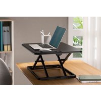 DIGITUS Ergonomischer Sitz-Steh Arbeitsplatz, schwarz