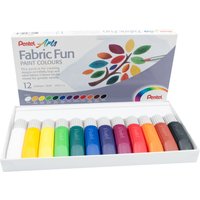 PentelArts Stoffmalfarbe Fabric Fun Paint Colours, 12er Set – Bild 2