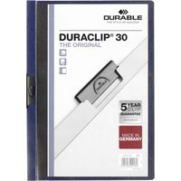 DURABLE Klemmhefter DURACLIP ORIGINAL 30, DIN A4, nachtblau