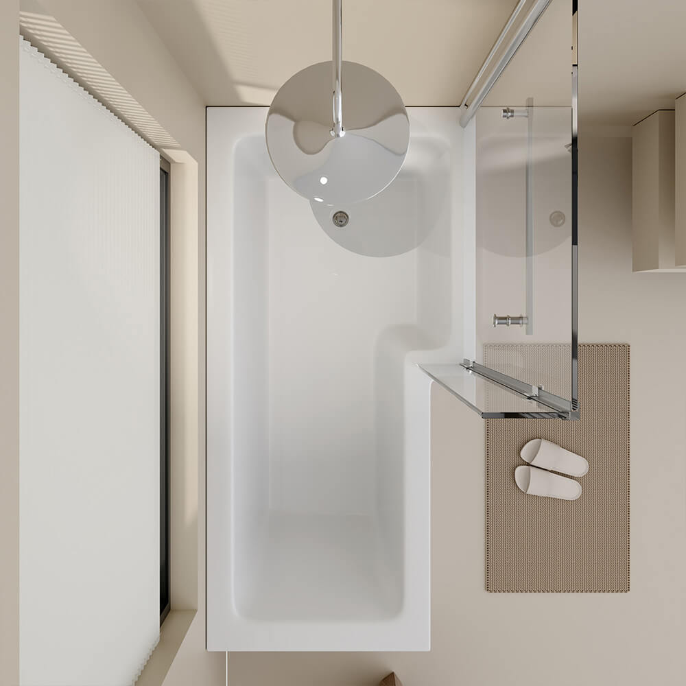 Home Deluxe 4058166014672 Duschbadewanne – Bild 4