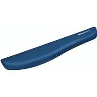 Fellowes Tastatur-Handgelenkauflage PlushTouch, blau