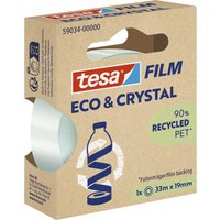 tesa Film ECO & CRYSTAL, transparent, 19 mm x 33 m – Bild 2