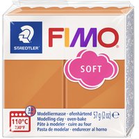 FIMO SOFT Modelliermasse, ofenhärtend, cognac, 57 g