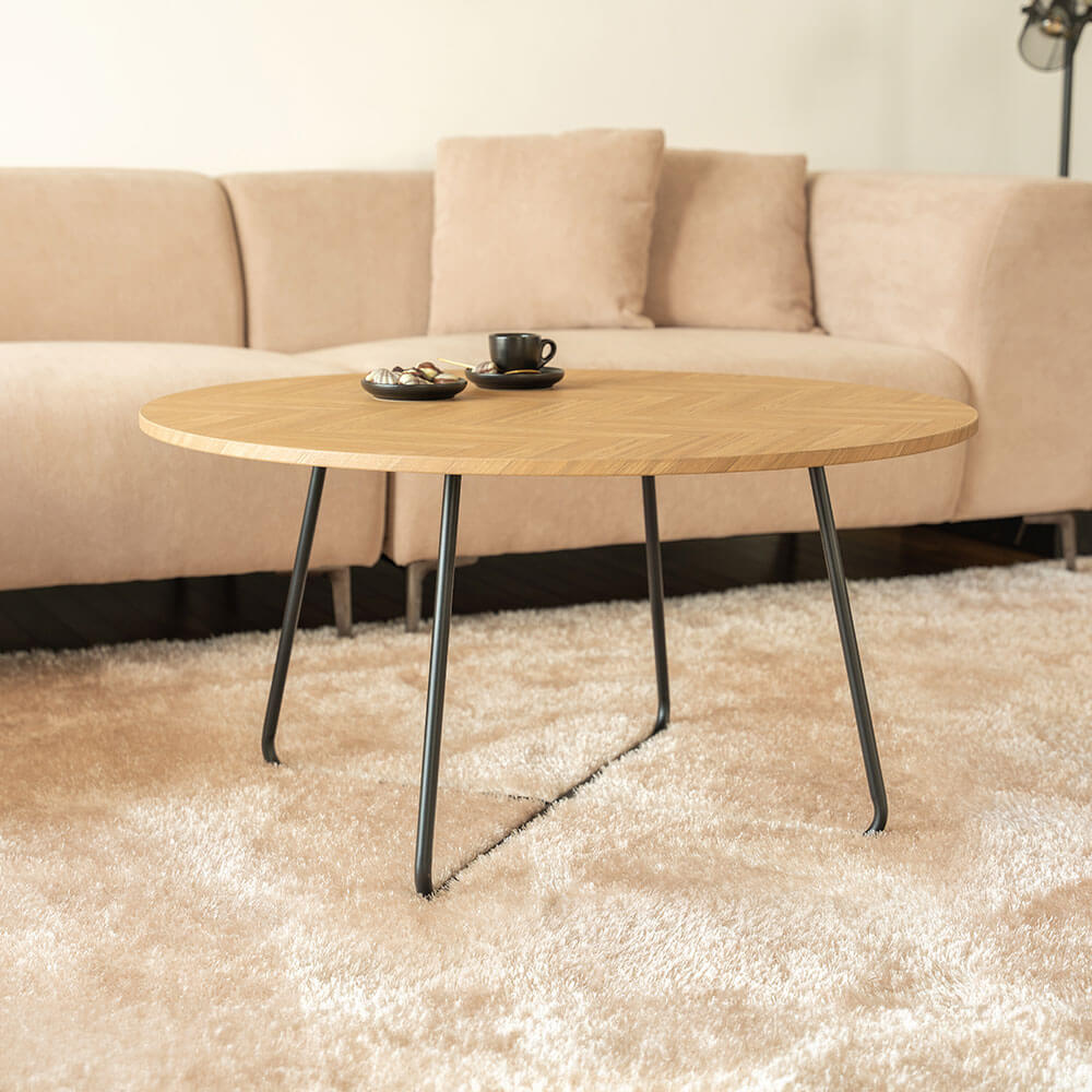 Home Deluxe 4058166273499 Couchtisch rund – Bild 3