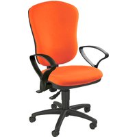 Topstar Bürodrehstuhl, Point 80, orange – Bild 2