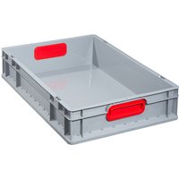 allit Transportbehälter ProfiPlus EuroBox 612, grau/rot – Bild 2