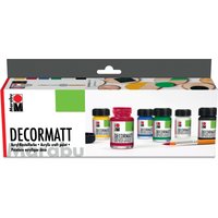 Marabu Acrylfarbe, Decormatt, Starter Set – Bild 2