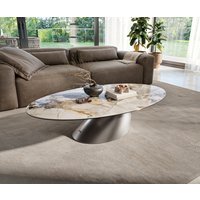 DELIFE Edge Couchtisch Oval 140x80 cm