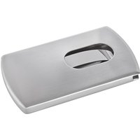 sigel Visitenkarten-Etui, Snap, Edelstahl, silber – Bild 2