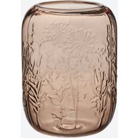 Vase aus Glas, Ø ca. 14,5 cm