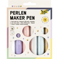 folia Perlenfarbe Perlen maker Pen, farbig sortiert – Bild 2