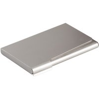 DURABLE Visitenkarten-Etui BUSINESS CARD BOX, mattsilber – Bild 2