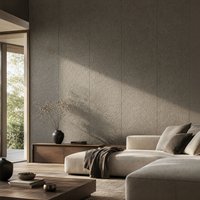 SPC Wandpaneele EDA 2er Set 244x120 cm Beton Grau Matt