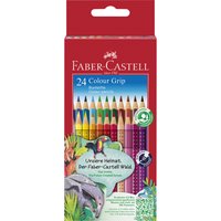 FABER-CASTELL Dreikant-Buntstifte Colour GRIP, 24er Etui – Bild 2
