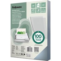 Fellowes Deckblatt, DIN A4, PET, transparent, 0,25 mm – Bild 2
