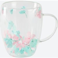 NKD 5227340 Doppelwand-Glastasse blau – Bild 2