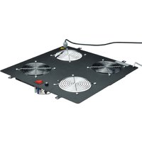 DIGITUS Dachlüftereinheit, 2 Lüftern, schwarz (RAL 9005)
