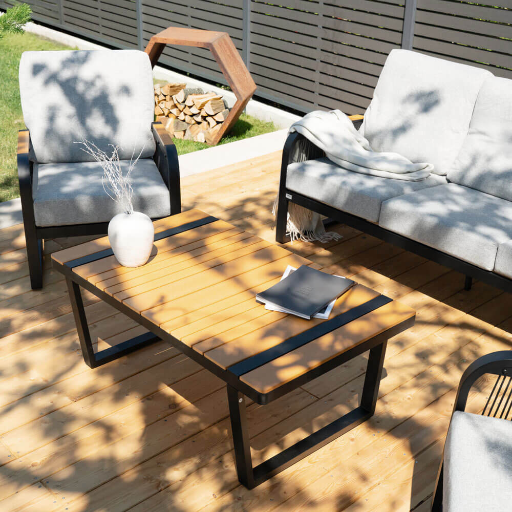 Gartenlounge Aluminium MARABA - Für 5 Personen – Bild 3