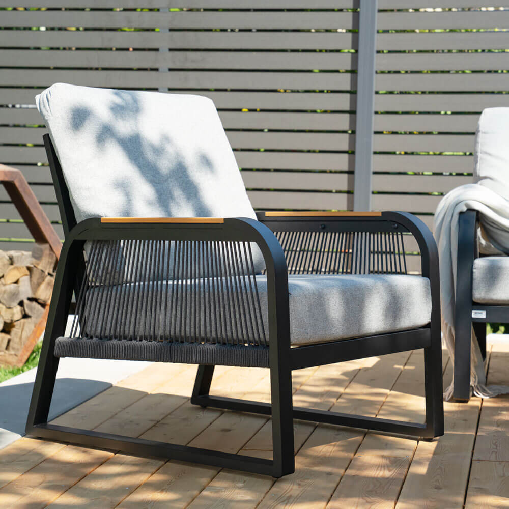 Gartenlounge Aluminium MARABA - Für 5 Personen – Bild 4