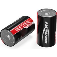 ANSMANN Alkaline Batterie, Industrial, Mono D, 10er Pack