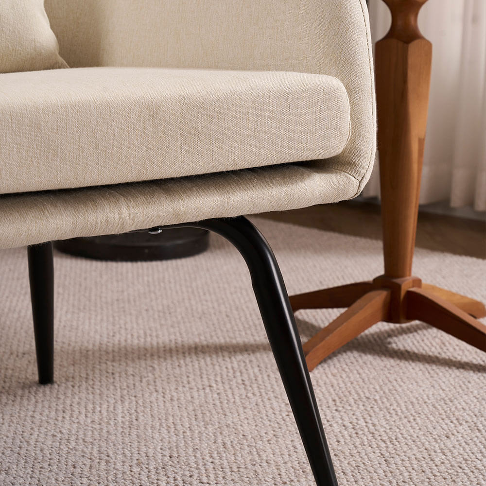 Home Deluxe 4058166269676 Sessel Weiß – Bild 5