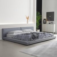 Home Deluxe 4058166293435 Bett Grau