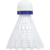 TALBOT torro Badmintonball Tech 350, medium, weiß/blau