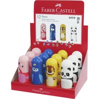 FABER-CASTELL Radierer-Spitzer-Kombi Faces, im Display – Bild 2