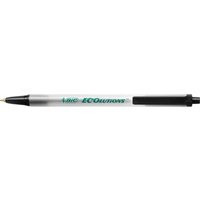 BIC Druckkugelschreiber ECOlutions Clic Stic, schwarz – Bild 2