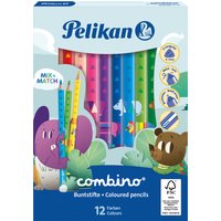 Pelikan Dreikant-Buntstifte combino, 12er Kartonetui