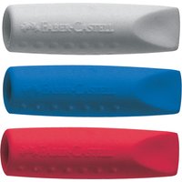 FABER-CASTELL Radierer GRIP ERASER CAP, grau