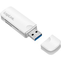 LogiLink USB 3.0 Mini Card Reader, weiß