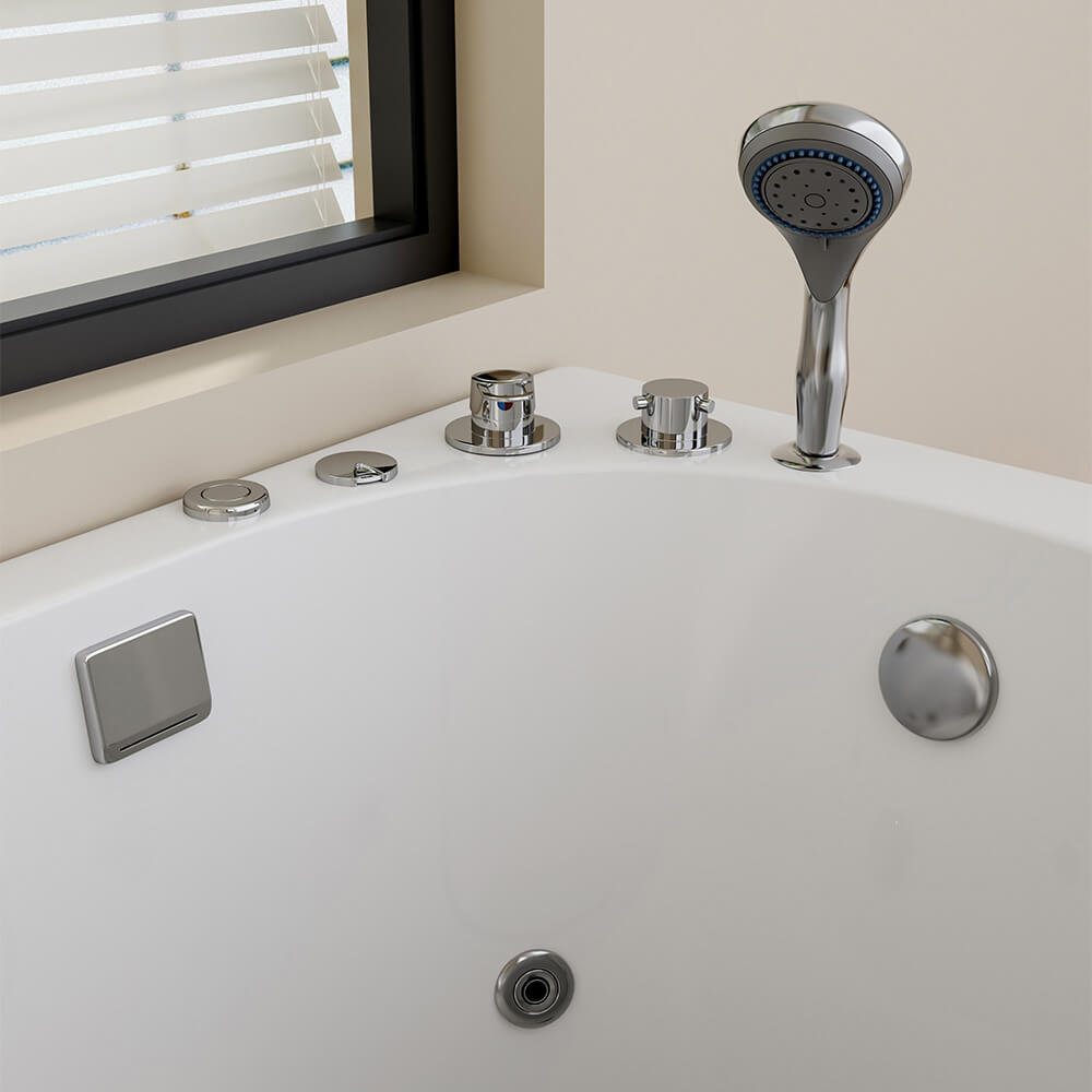 Home Deluxe 4260255474582 Seniorenbadewanne – Bild 5